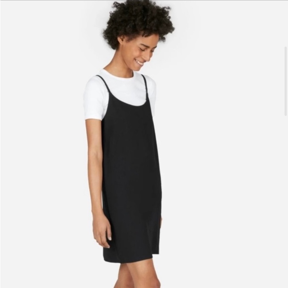 Everlane Go Weave Slip Dress